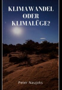 Screenshot des Cover von Peter Naujoks: Klimawandel oder Klimalüge.