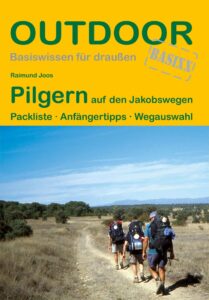 Screenshot des Buchcovers von R. Joos: Pilgern auf dem Jakobswegen