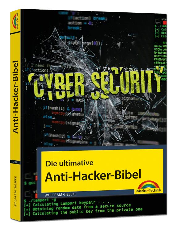 Buchcover: Wolfram Gieseke - Die ultimative Anti-Hacker-Bibel Buchcover: Wolfram Gieseke - Die ultimative Anti-Hacker-Bibel